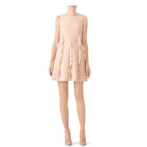 RED Valentino Pink Ruffle Skirt Dress